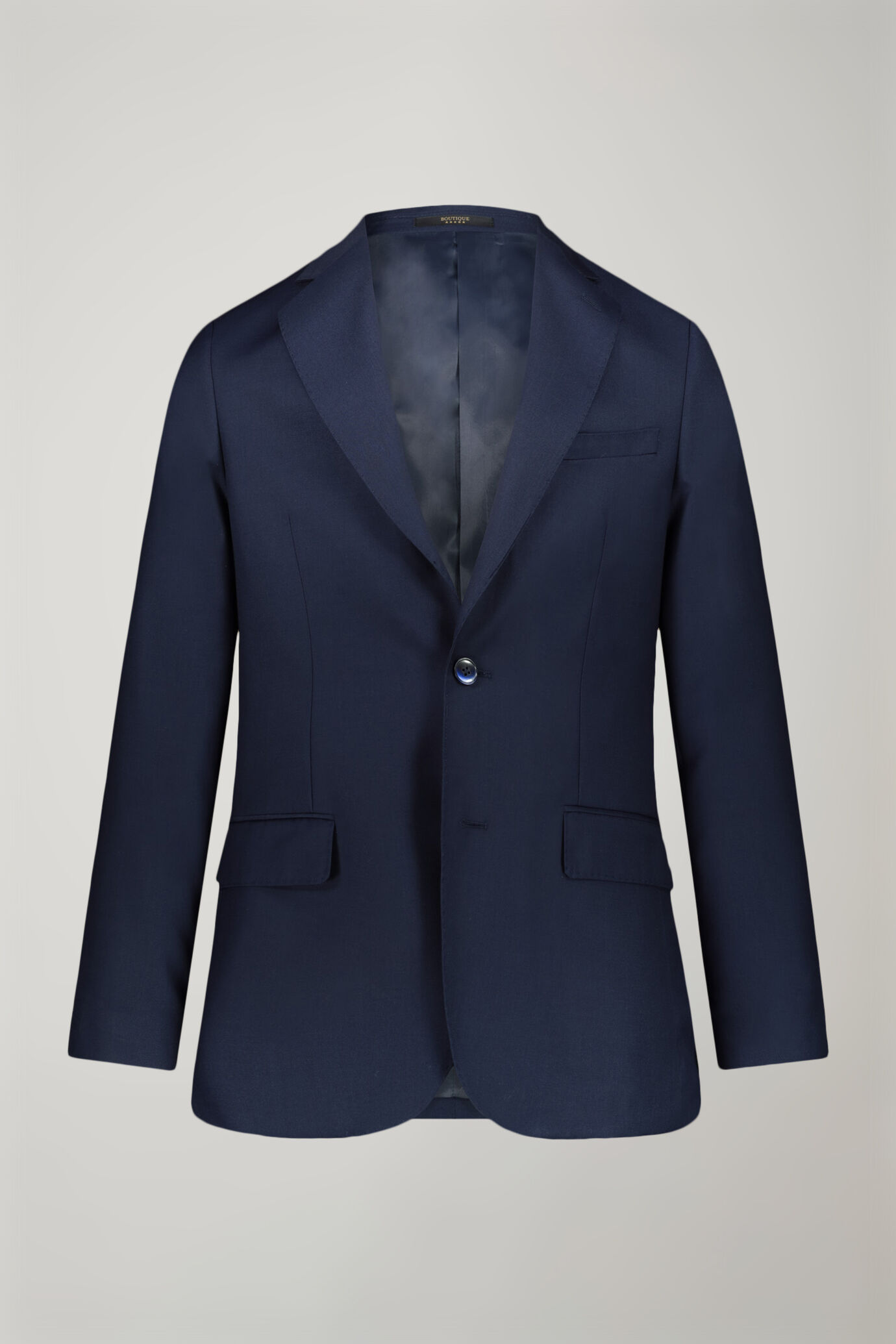 Men's single breasted suit mix size blue image number 4